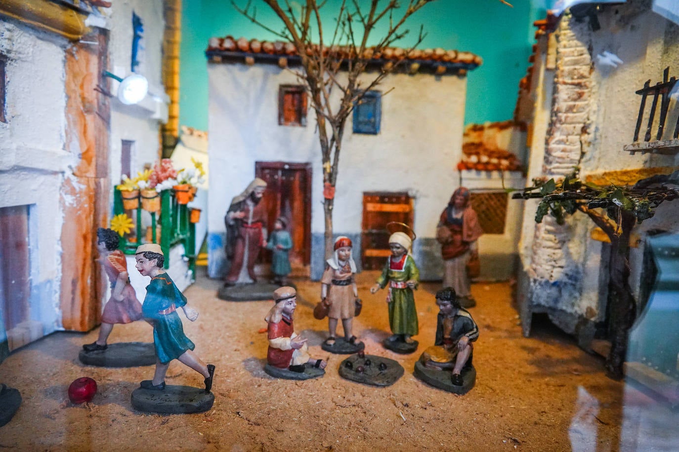 Fotos: Así es el belén repartido por las casas de Víznar