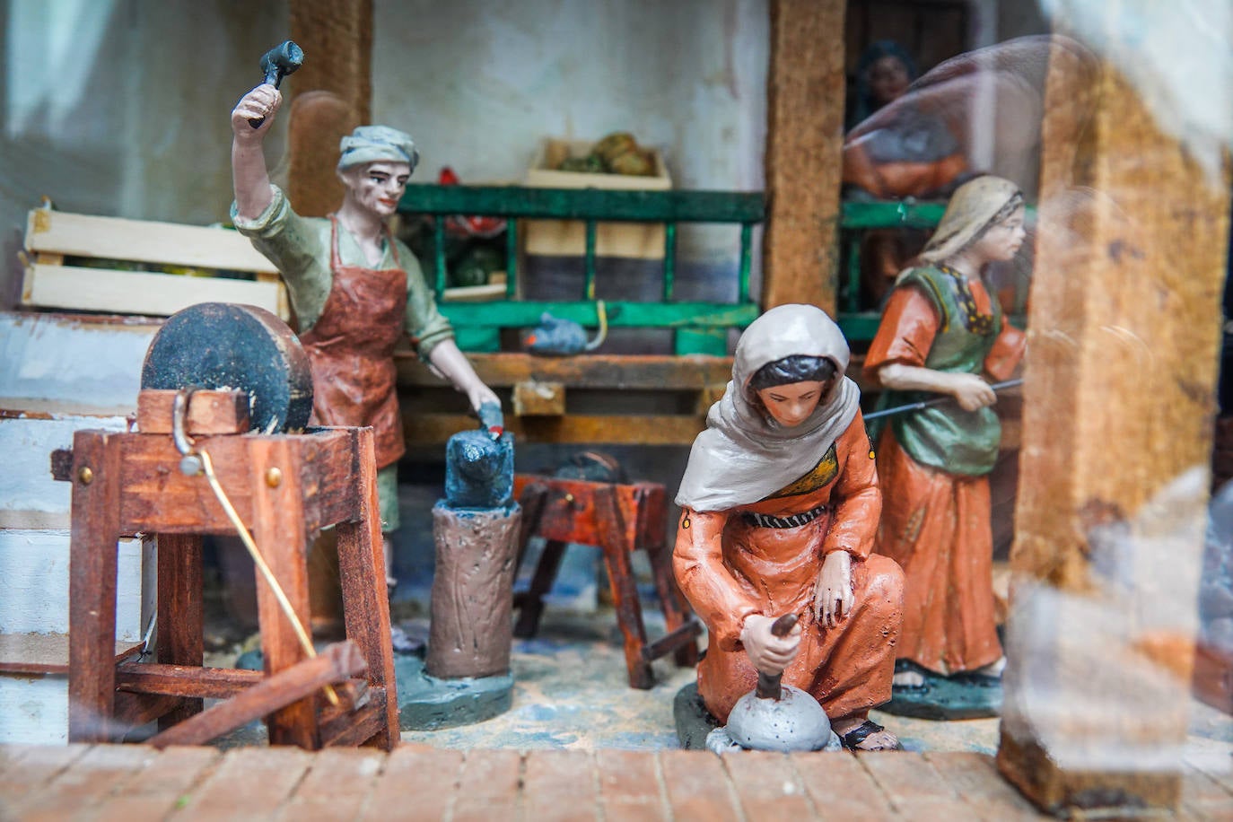 Fotos: Así es el belén repartido por las casas de Víznar