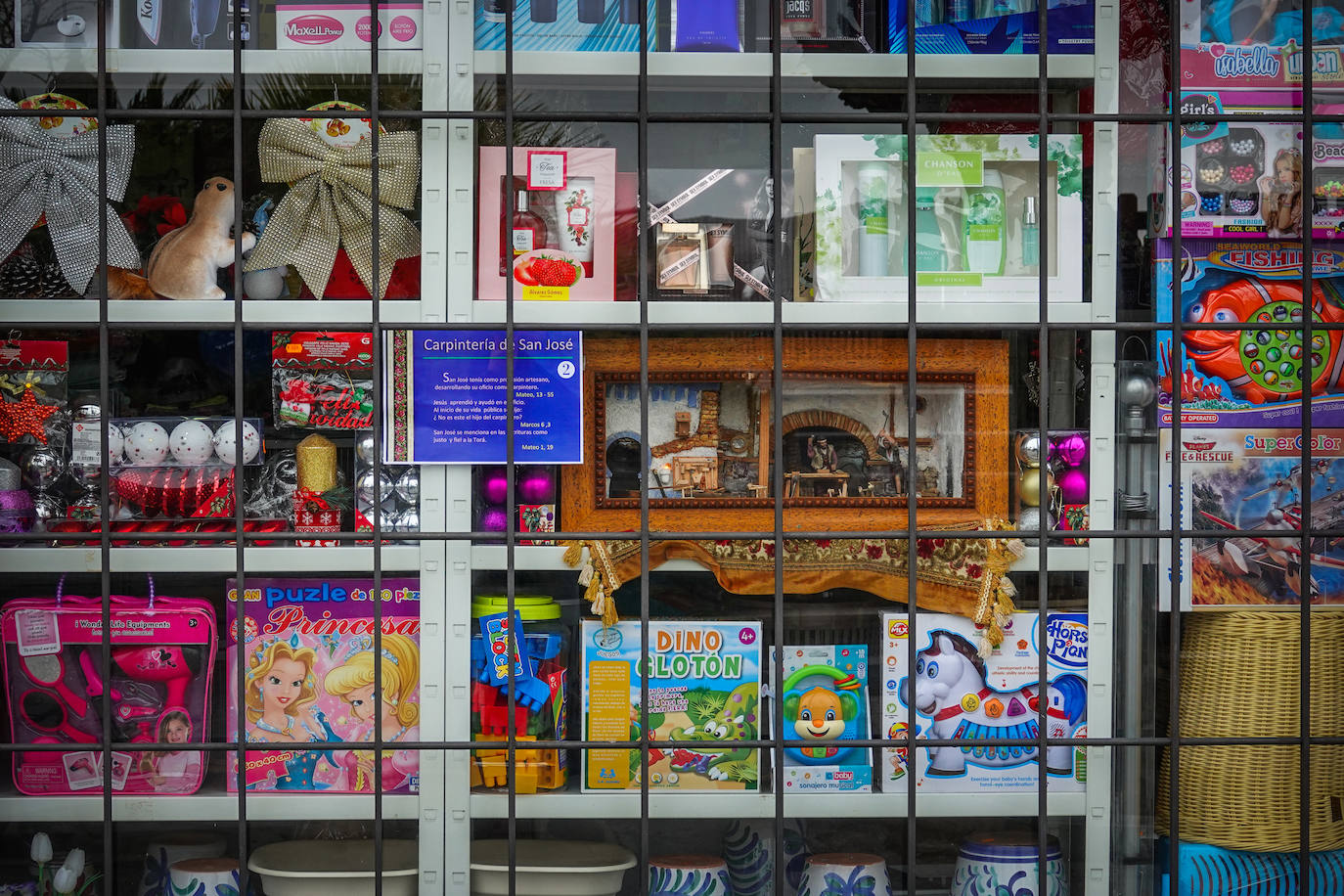 Fotos: Así es el belén repartido por las casas de Víznar