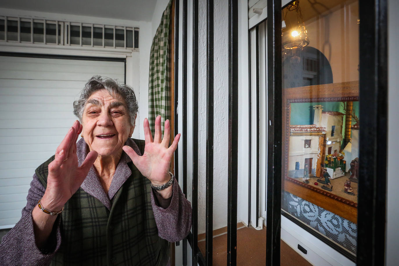 Fotos: Así es el belén repartido por las casas de Víznar