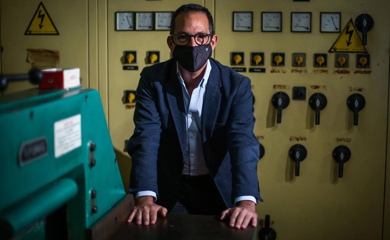 Jorge Jiménez es el delegado en Andalucía de la empresa Red Eléctrica de España. 