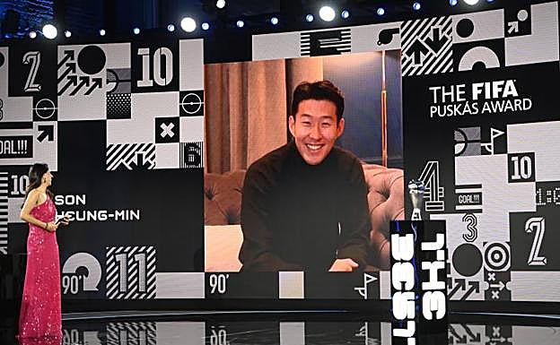 Son Heung-Min, atacante del Tottenham. 