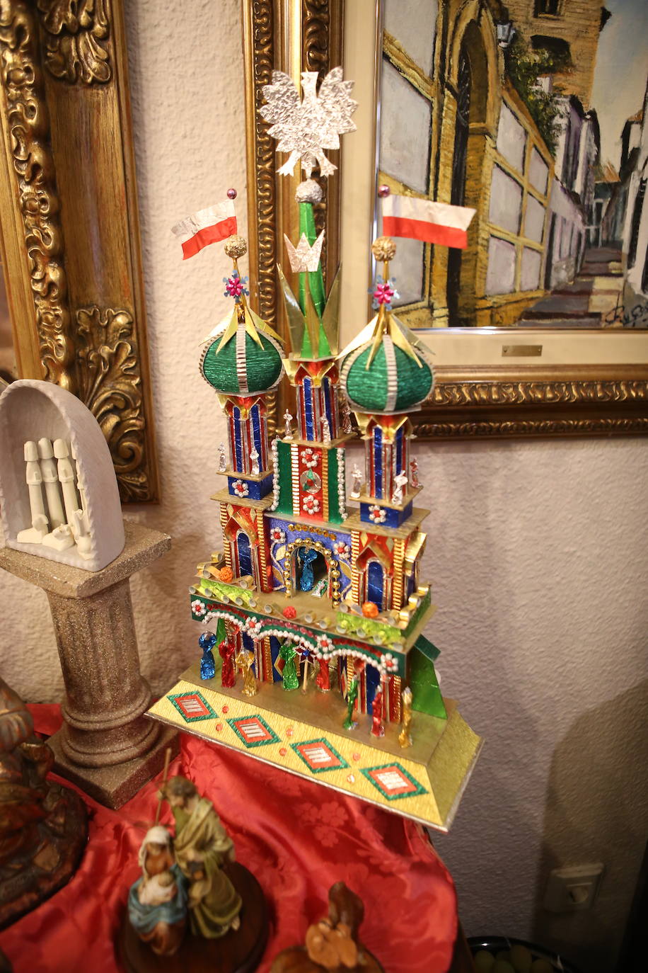 La familia Uribe Ruiz tiene una impresionante colección de belenes. 