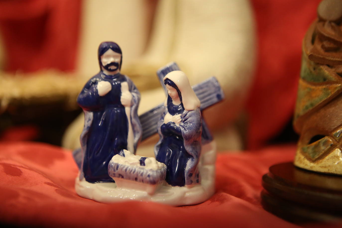 La familia Uribe Ruiz tiene una impresionante colección de belenes. 