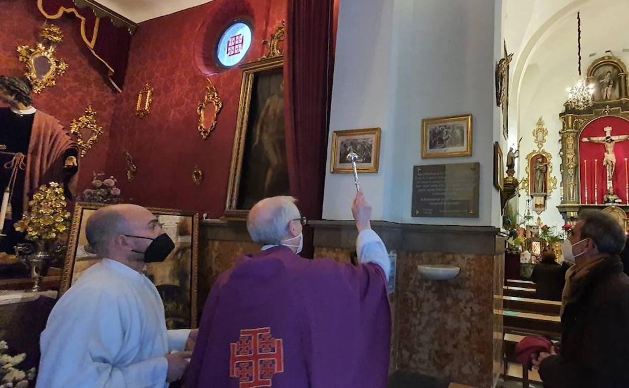 Una placa recuerda el 75º aniversario del convento del Santo Ángel Custodio | Ideal Una placa recuerda el 75º aniversario del convento del Santo Ángel Custodio | Ideal