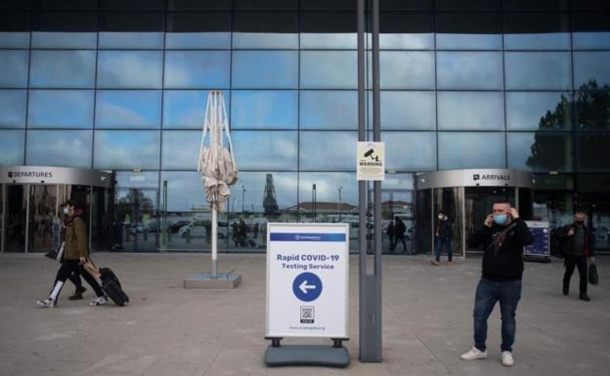 Imagen del aeropuerto de Gibralta. 