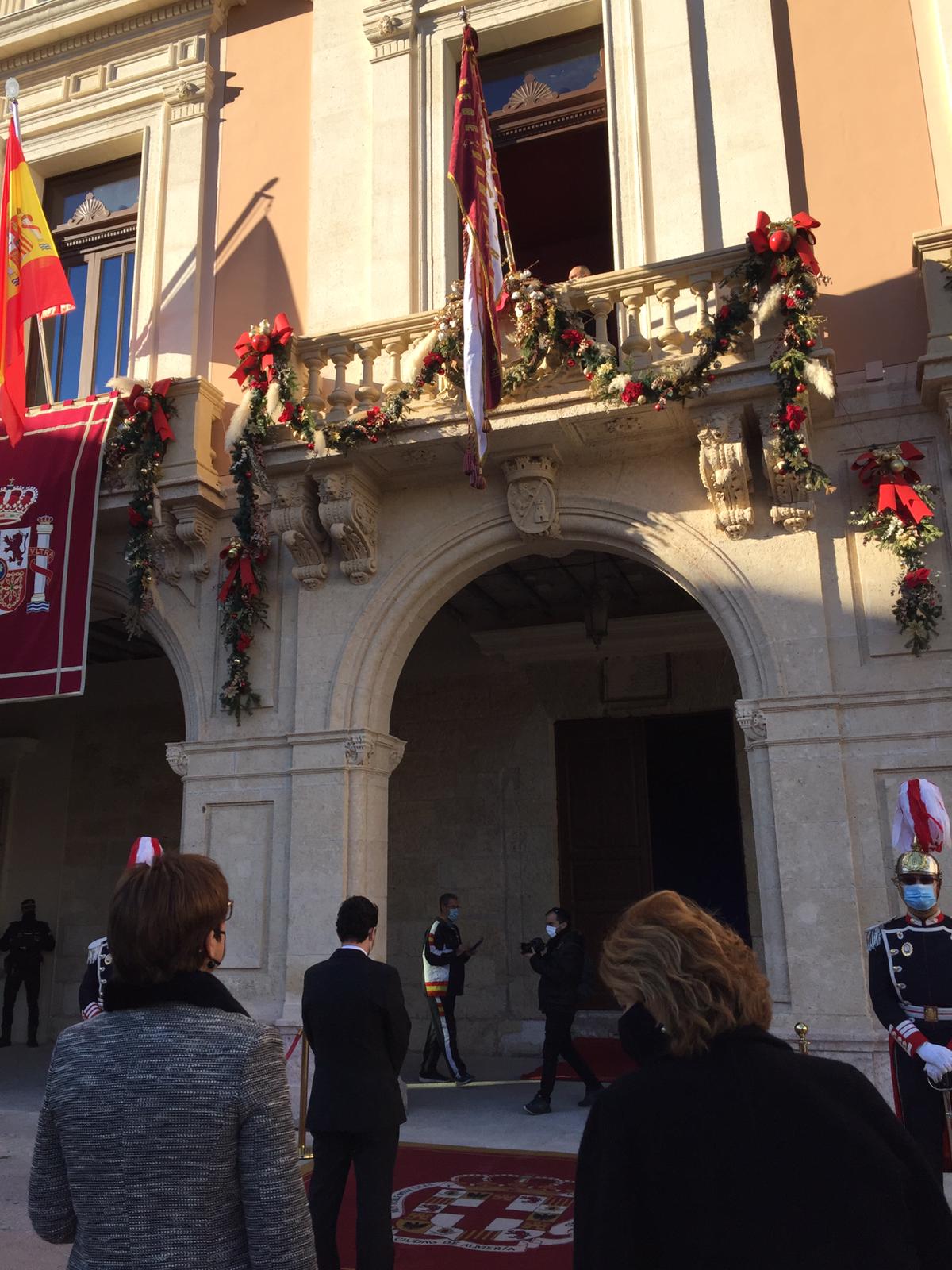 Actos del Día de la Toma en Almería marcados por la pandemia