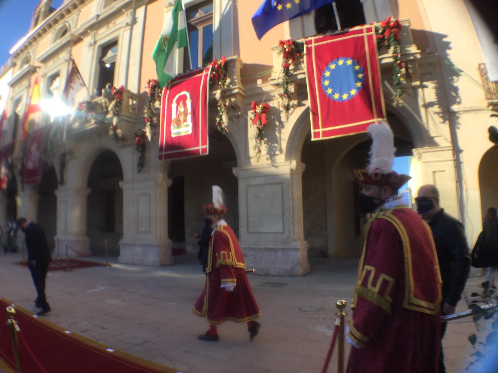 Actos del Día de la Toma en Almería marcados por la pandemia