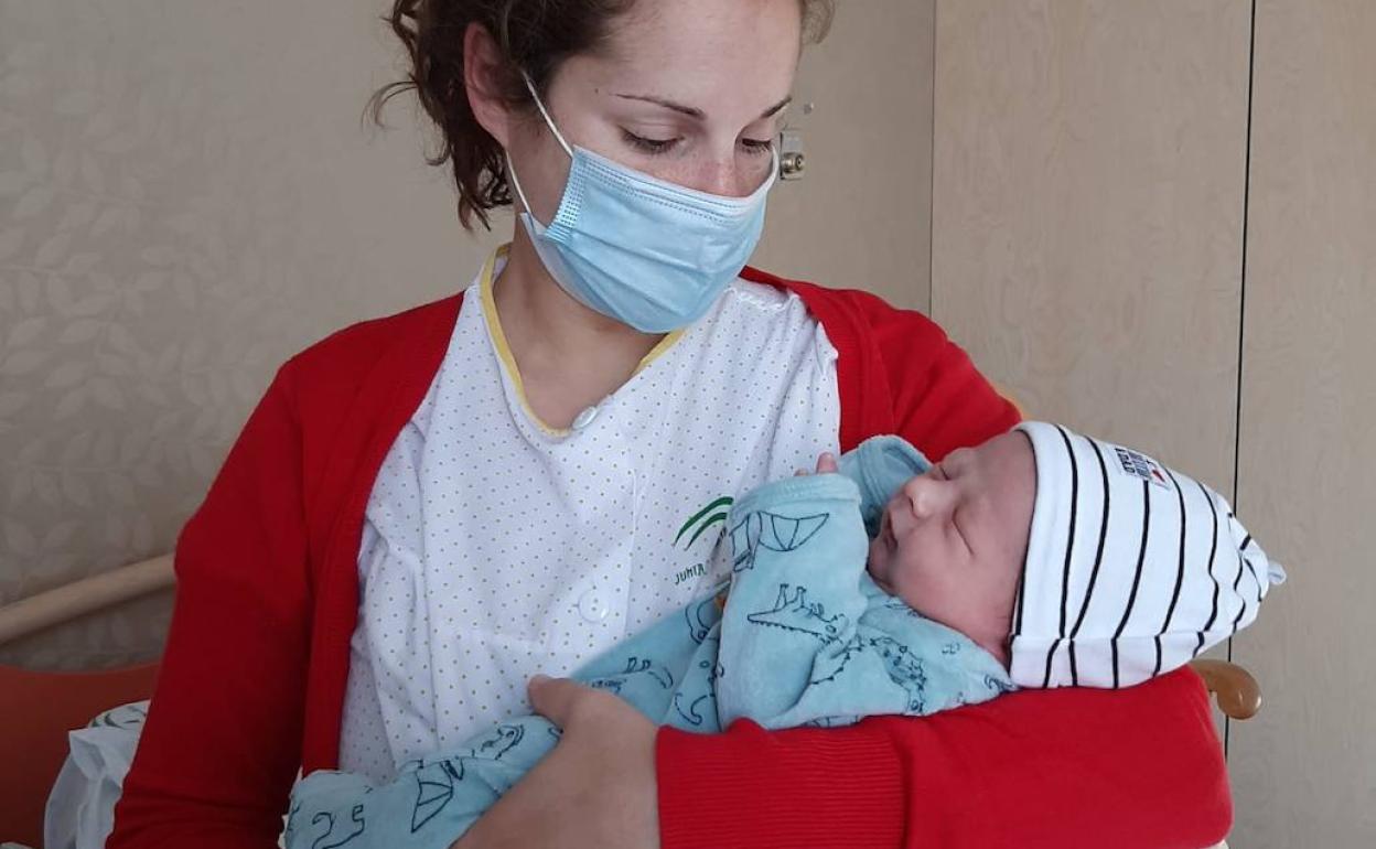 El pequeño Oliver, esta mañana.