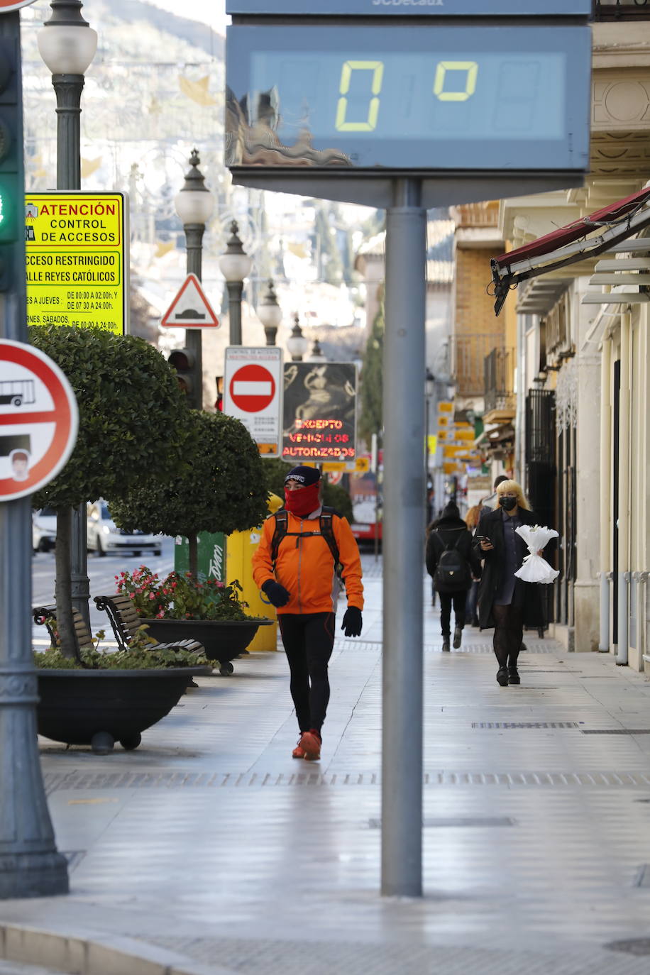 Granada, entre las seis provincias andaluzas con aviso amarillo por bajas temperaturas