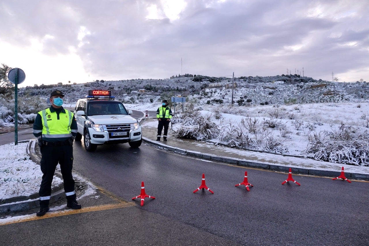 Acceso a Víznar