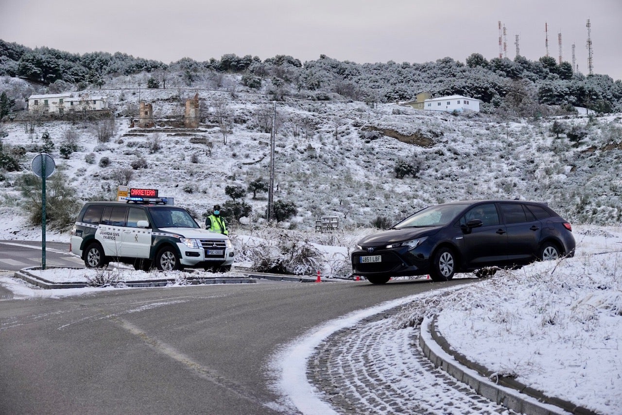 Acceso a Víznar