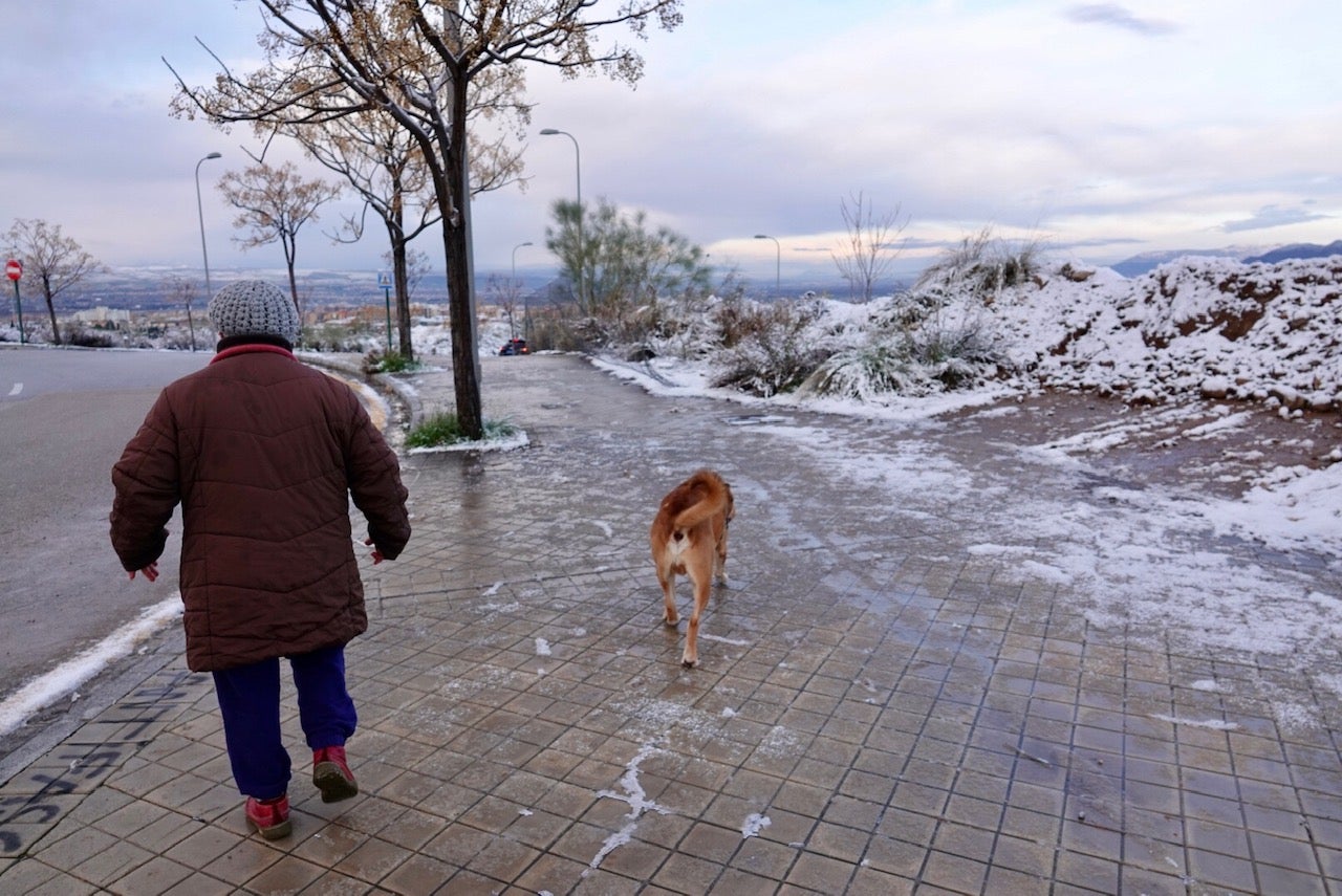 Acceso a Víznar
