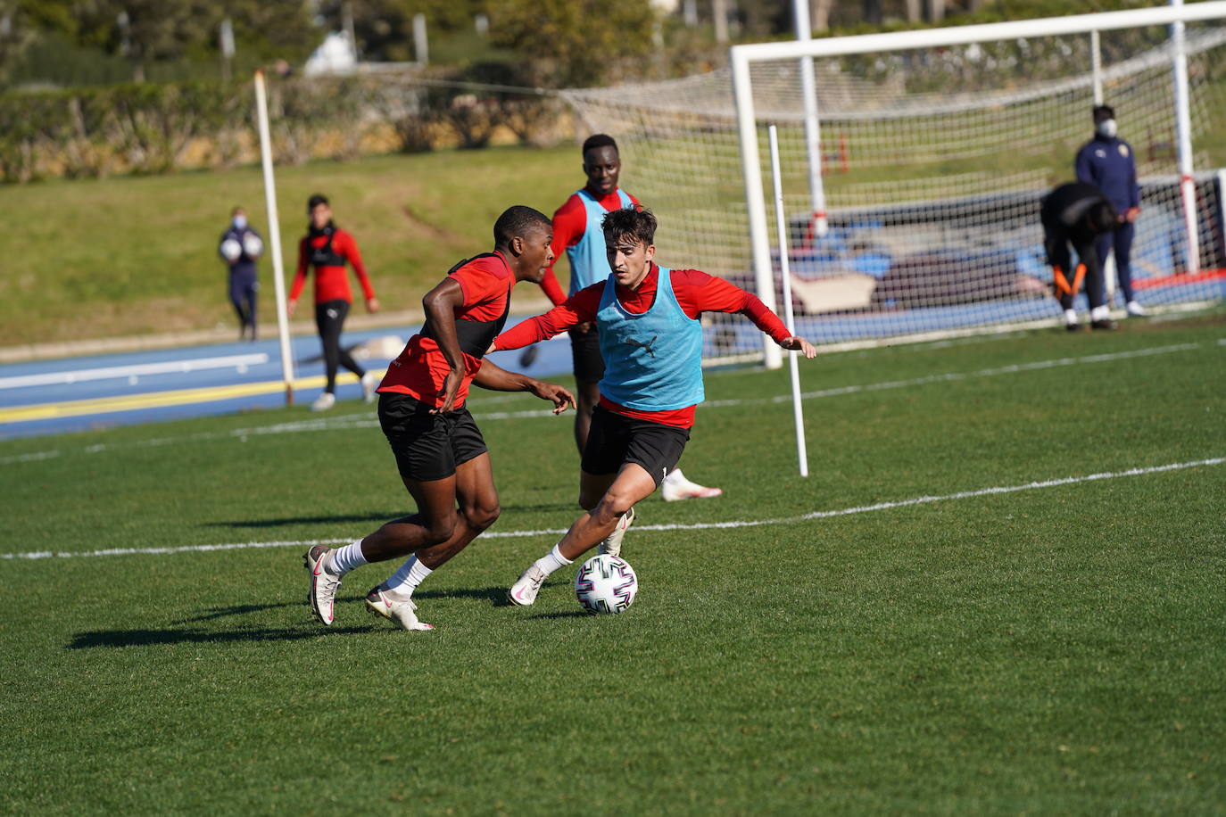 José Gomes ha trabajado con el 'once copero' para recibir a un cuadro babazorro que tendrá técnico nuevo tras la destitución de Pablo Machín