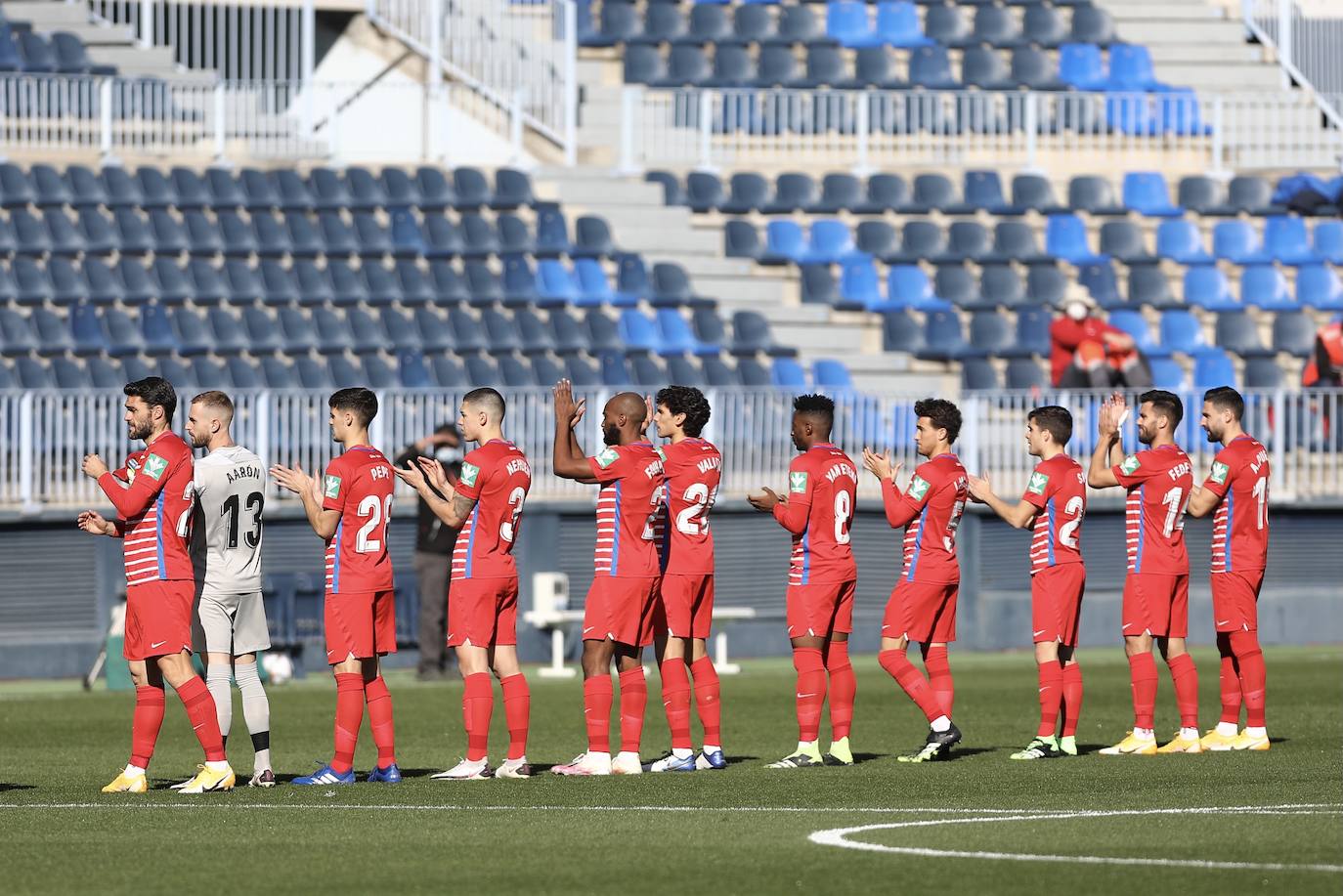 Las mejores imágenes del Málaga-Granada en La Rosaleda
