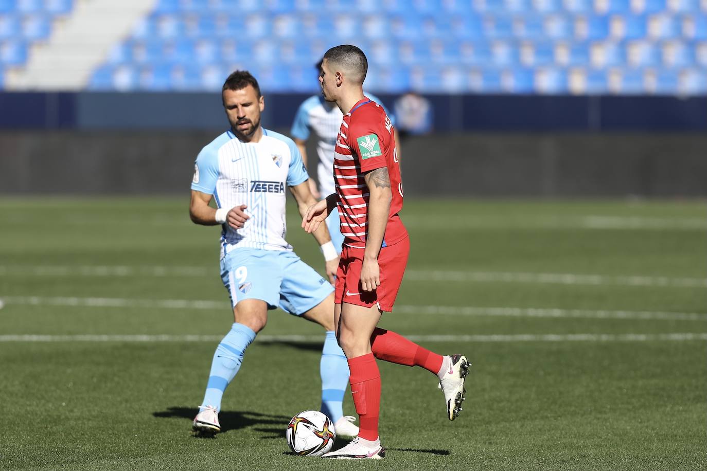 Las mejores imágenes del Málaga-Granada en La Rosaleda