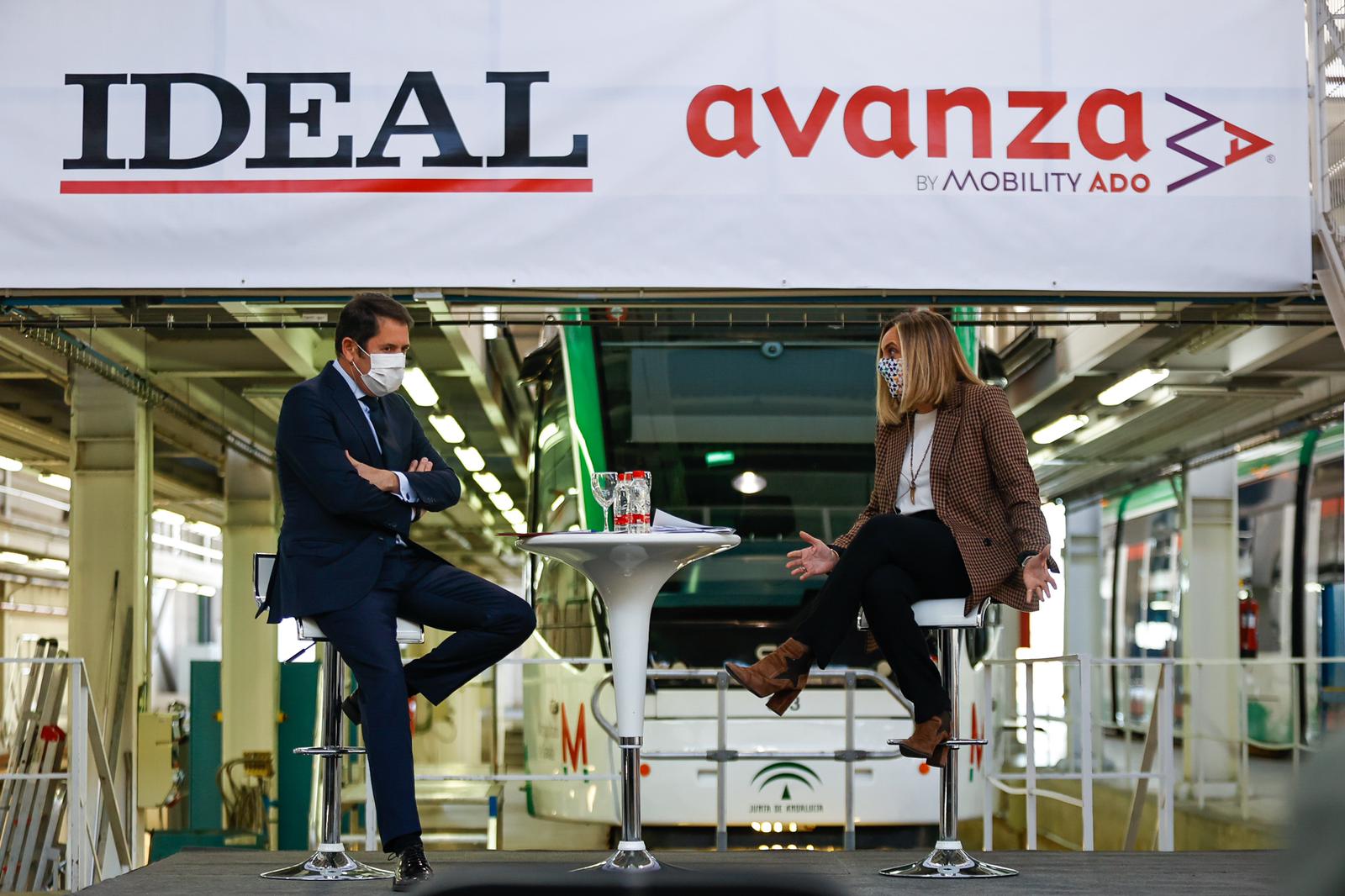 La consejera de Fomento y el líder empresarial resaltan la necesidad de trabajar unidos junto a las demás administraciones para sacar adelante los proyectos transformadores de la provincia