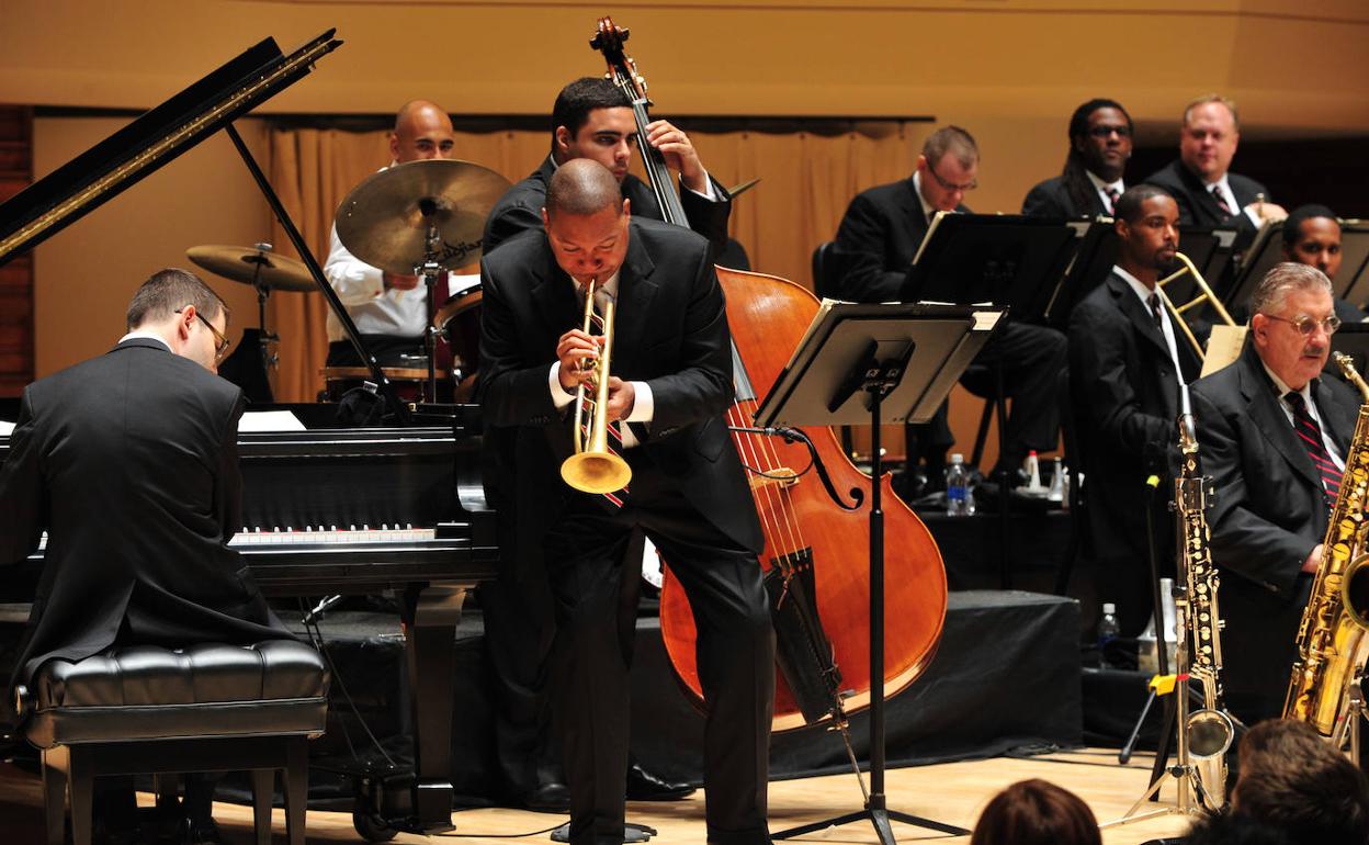 Wynton Marsalis y The Jazz at Lincoln Center Orchestra