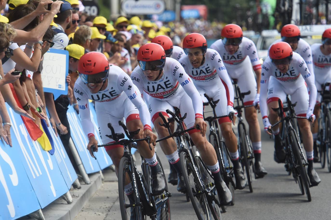 El UAE-Team Emirates tiene un equipazo para la presente temporada. 