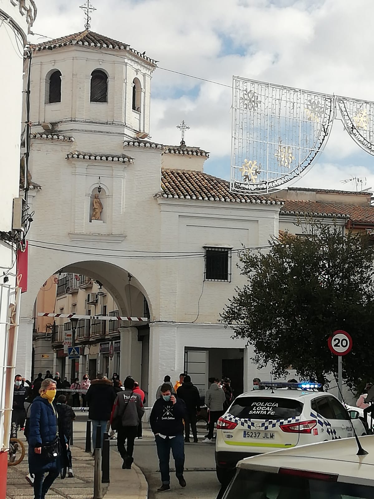 Santa Fe. El seísmo de magnitud 4,4 en la escala Richter ha generado daños materiales en el conocido como arco de Loja