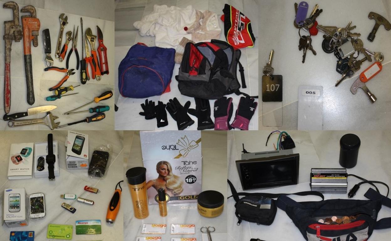 Dan caza a un activo atracador de tiendas del centro de Granada. 