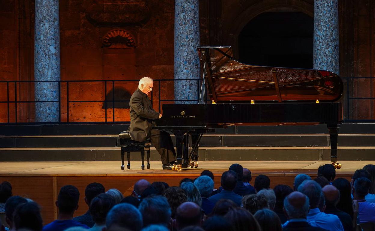 Daniel Barenboim, una de las estrellas del Festival de Música y Danza de 2020.