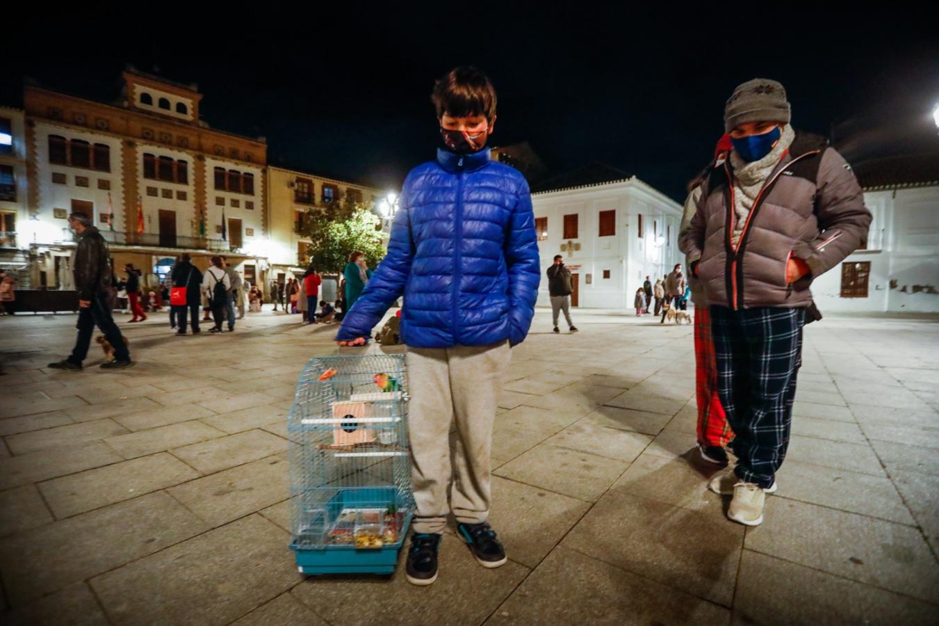 Cientos de personas, en las calles de Santa Fe tras los terremotos.