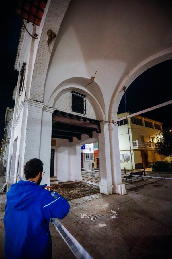 Cientos de personas, en las calles de Santa Fe tras los terremotos.