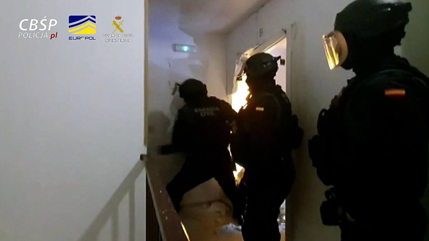 La actuación se salda con 110 detenidos y 1.500 kilos de marihuana incautados