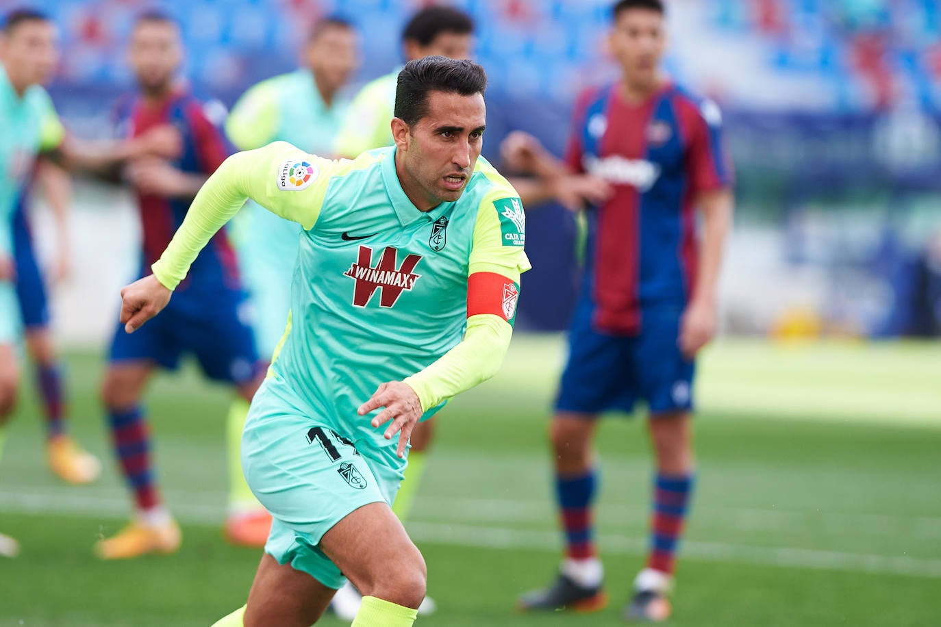 Las jugadas más interesantes del partido entre el Levante y el Granada