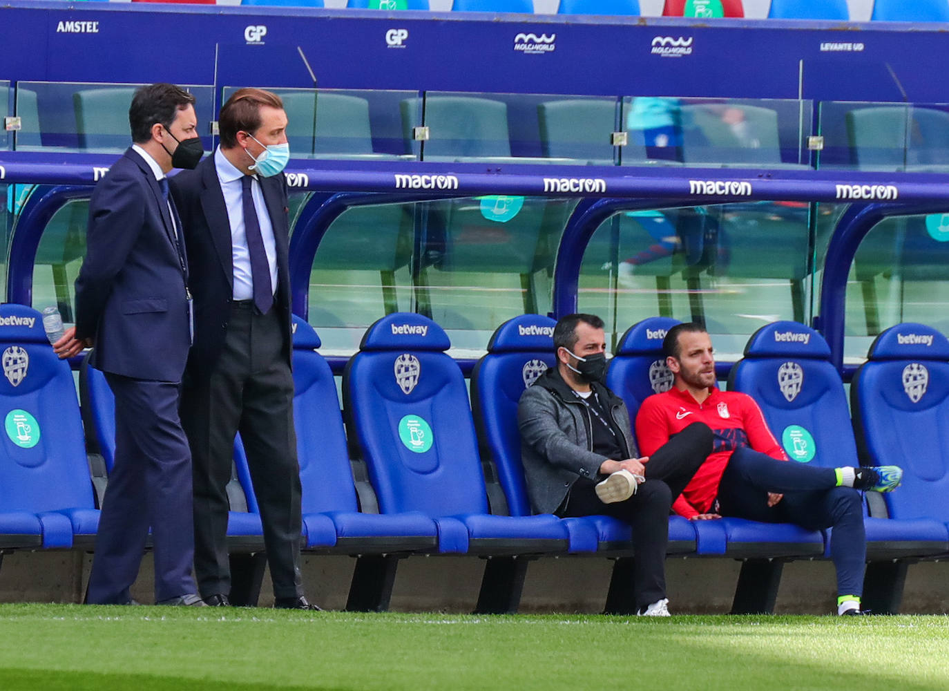 Las jugadas más interesantes del partido entre el Levante y el Granada