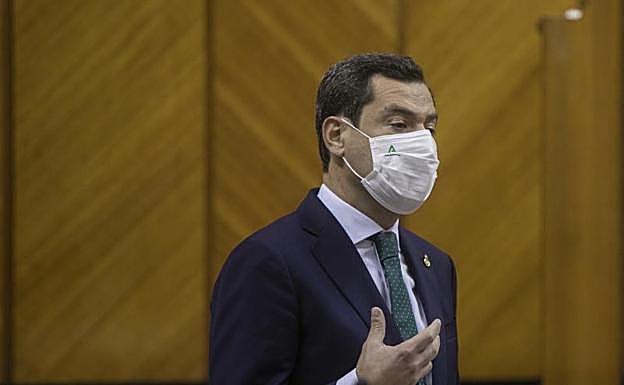Mensaje de Moreno al Gobierno por las medidas y restricciones en Andalucía en pandemia