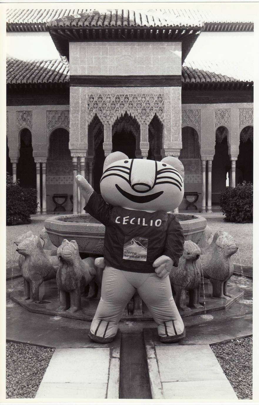 Cecilio, la mascota de los Campeonatos del Mundo