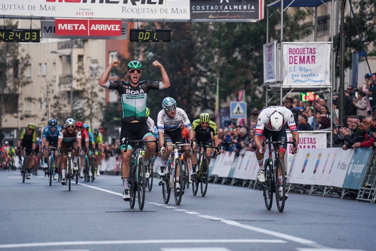 Pascal Ackdermann tendrá sucesor hoy en Roquetas, con muchos aspirantes a serlo. 