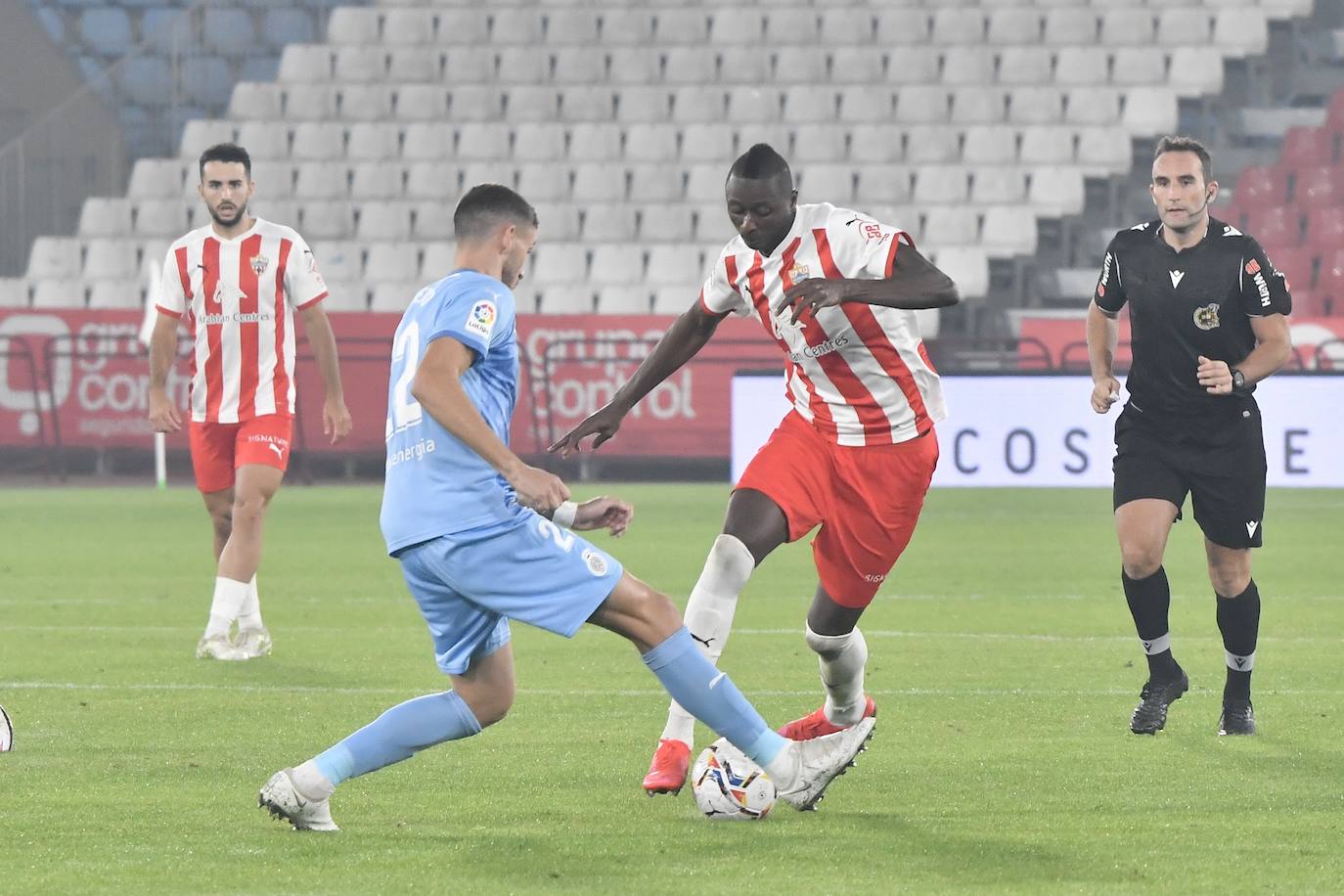 El Almería visitará Montilivi el próximo 7 de marzo, desde las nueve de la noche. 