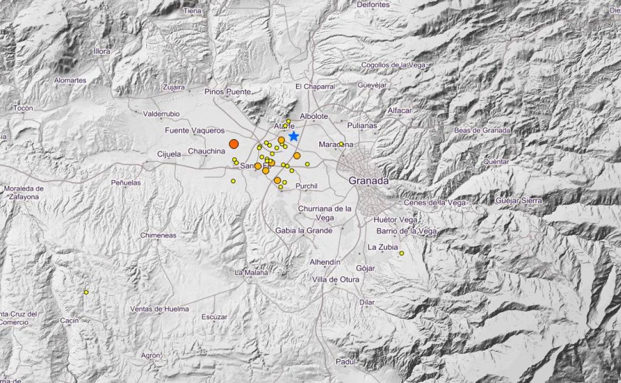 Terremoto en Granada | Continúa la serie sísmica en con nuevos seísmos de baja intensidad