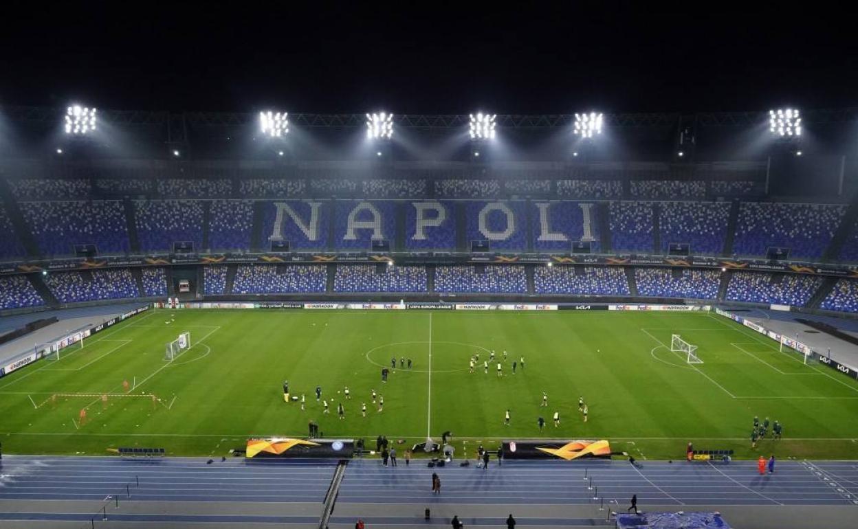 Panorámica del estadio. 