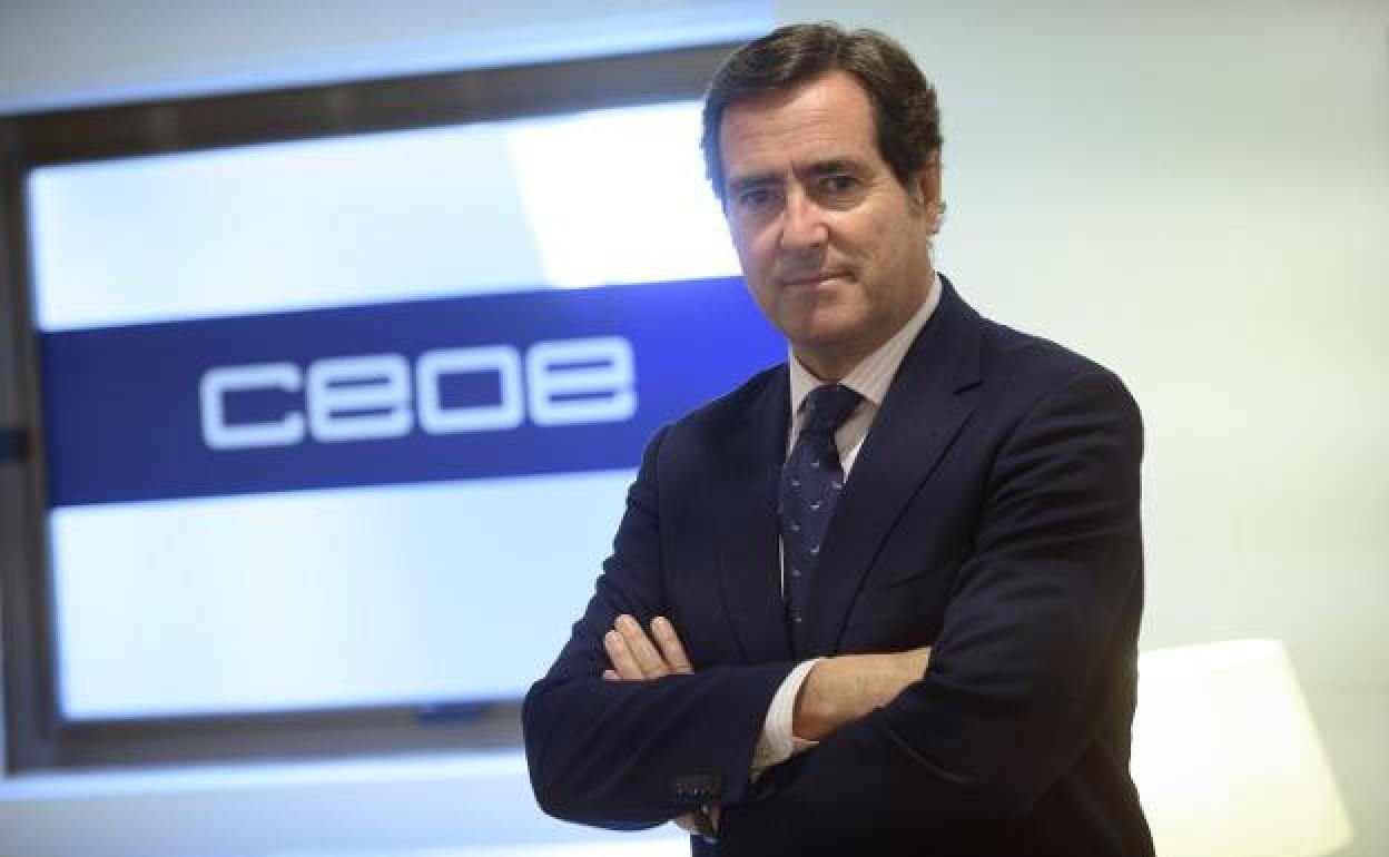 Antonio Garamendi, presidente de CEOE. 