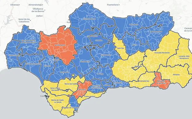 Consulta las restricciones y horarios en cada municipio de Andalucía desde este viernes