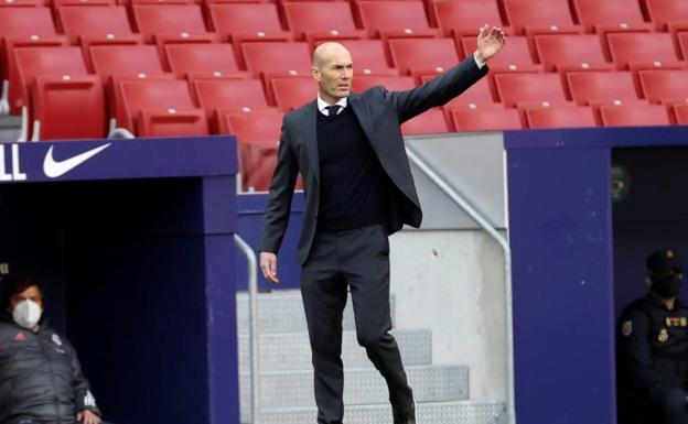 Zidane: «Se han llevado la primera parte y nosotros la segunda»