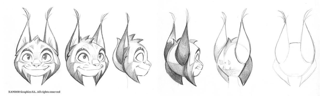 Fotos: Diseños de personajes de Óscar J. Vargas