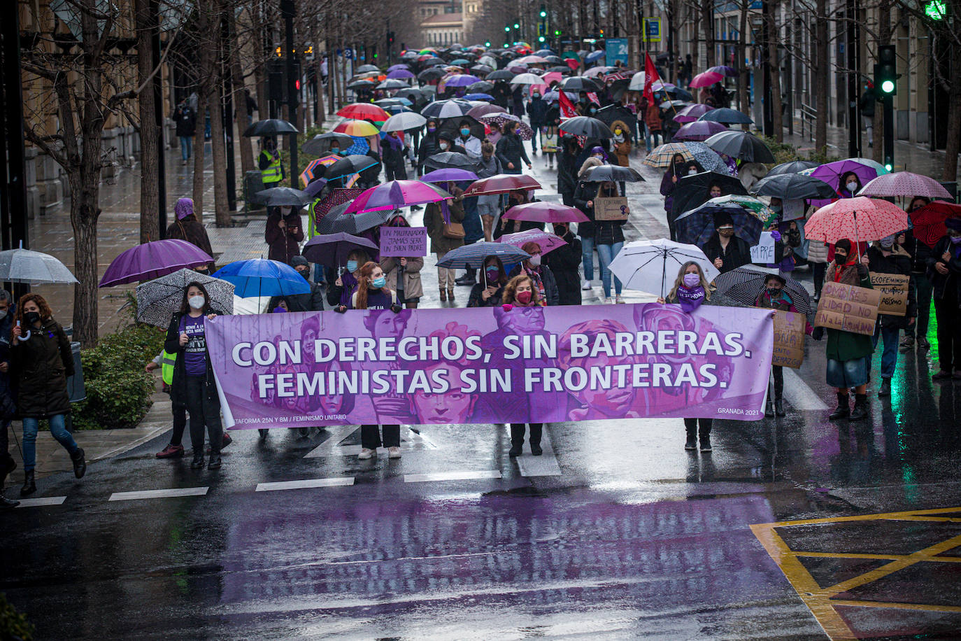 Concentración en Granada y Motril por el Día Internacional de la Mujer