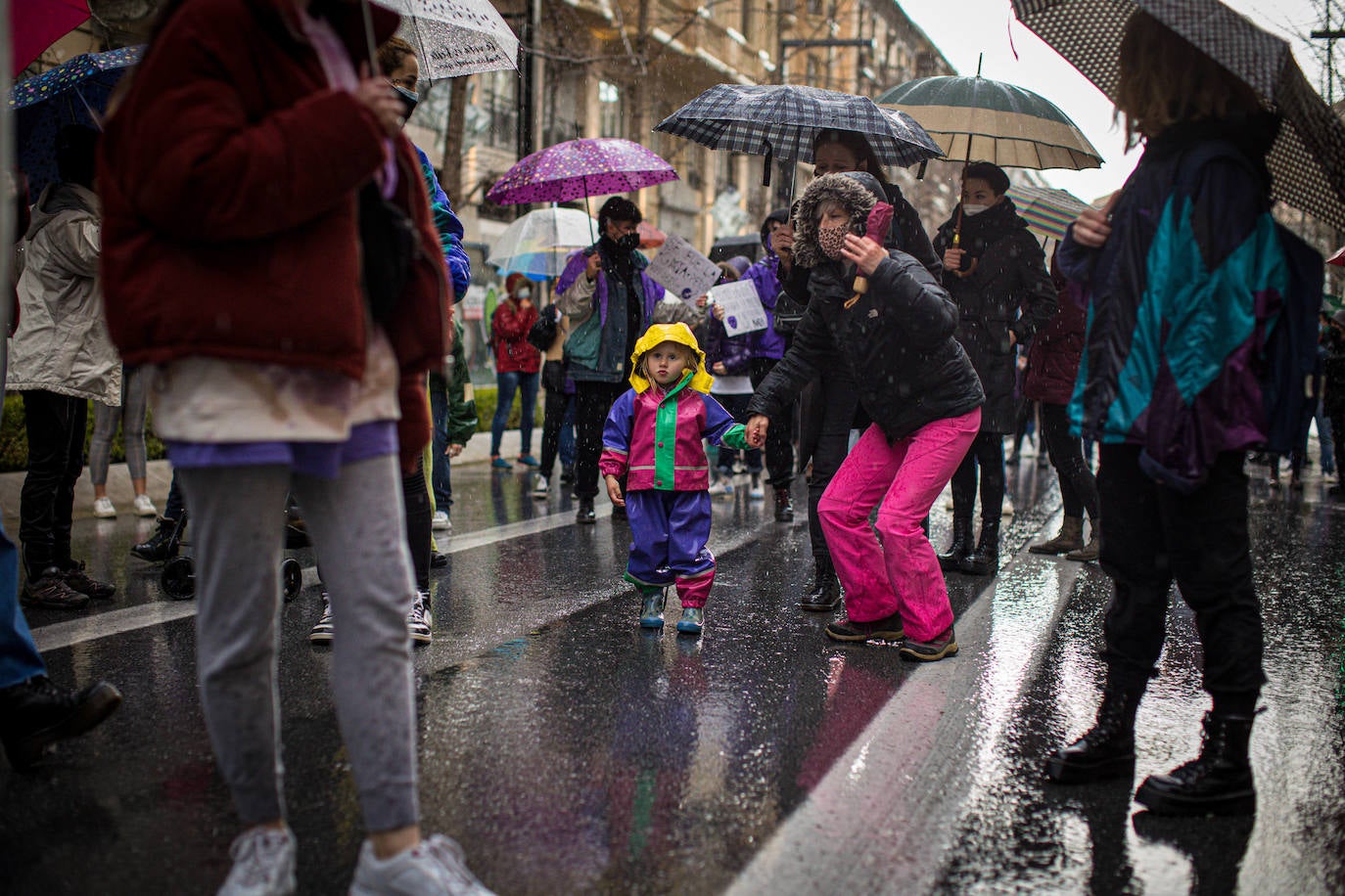 Concentración en Granada y Motril por el Día Internacional de la Mujer