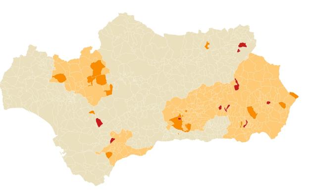 Todas las restricciones, medidas y horarios en los 786 municipios de Andalucía durante siete días