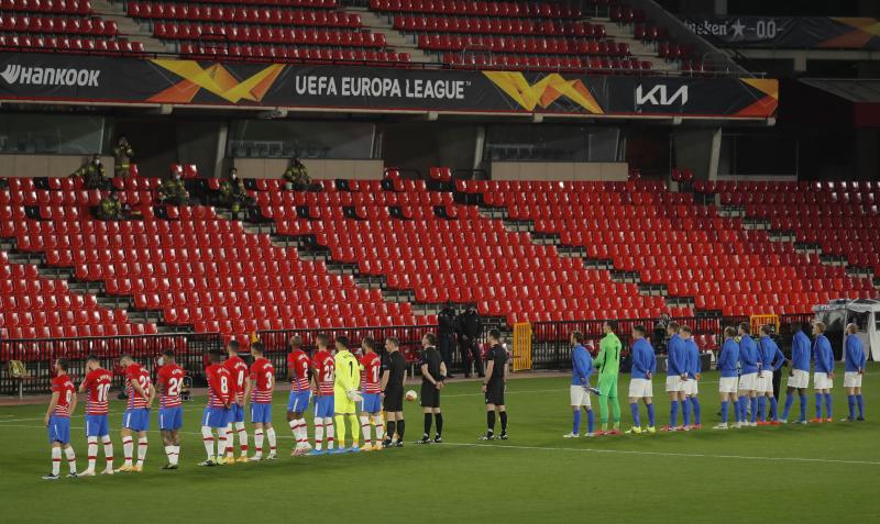 Fotos: Las mejores imágenes del partido Granada-Molde de Europa League