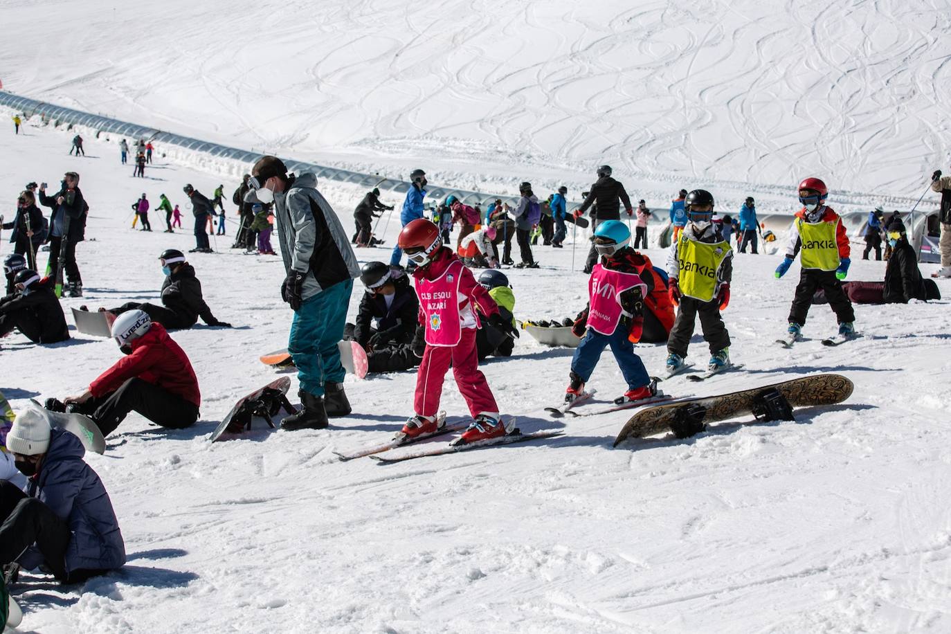La ocupación hotelera en la estación de esquí se queda bajo mínimos entre semana en un 15% y el sábado y el domingo llega hasta un 30%