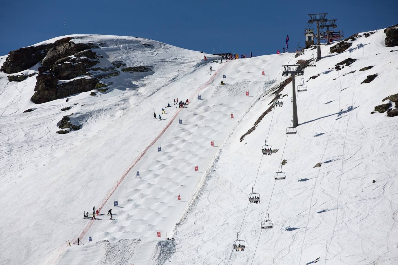 La ocupación hotelera en la estación de esquí se queda bajo mínimos entre semana en un 15% y el sábado y el domingo llega hasta un 30%
