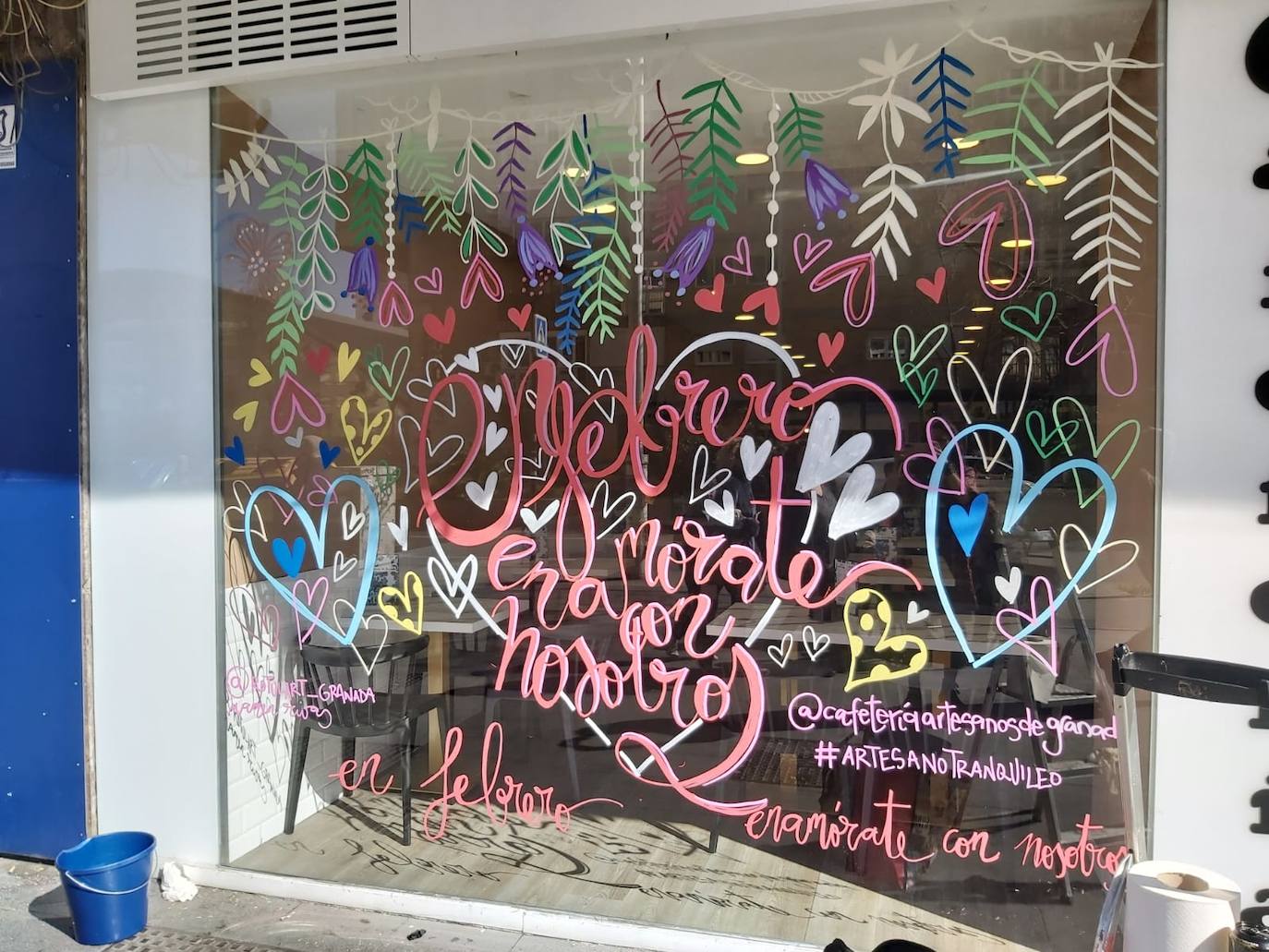 Fotos: Escaparates con rotulador de Mamén Rivas