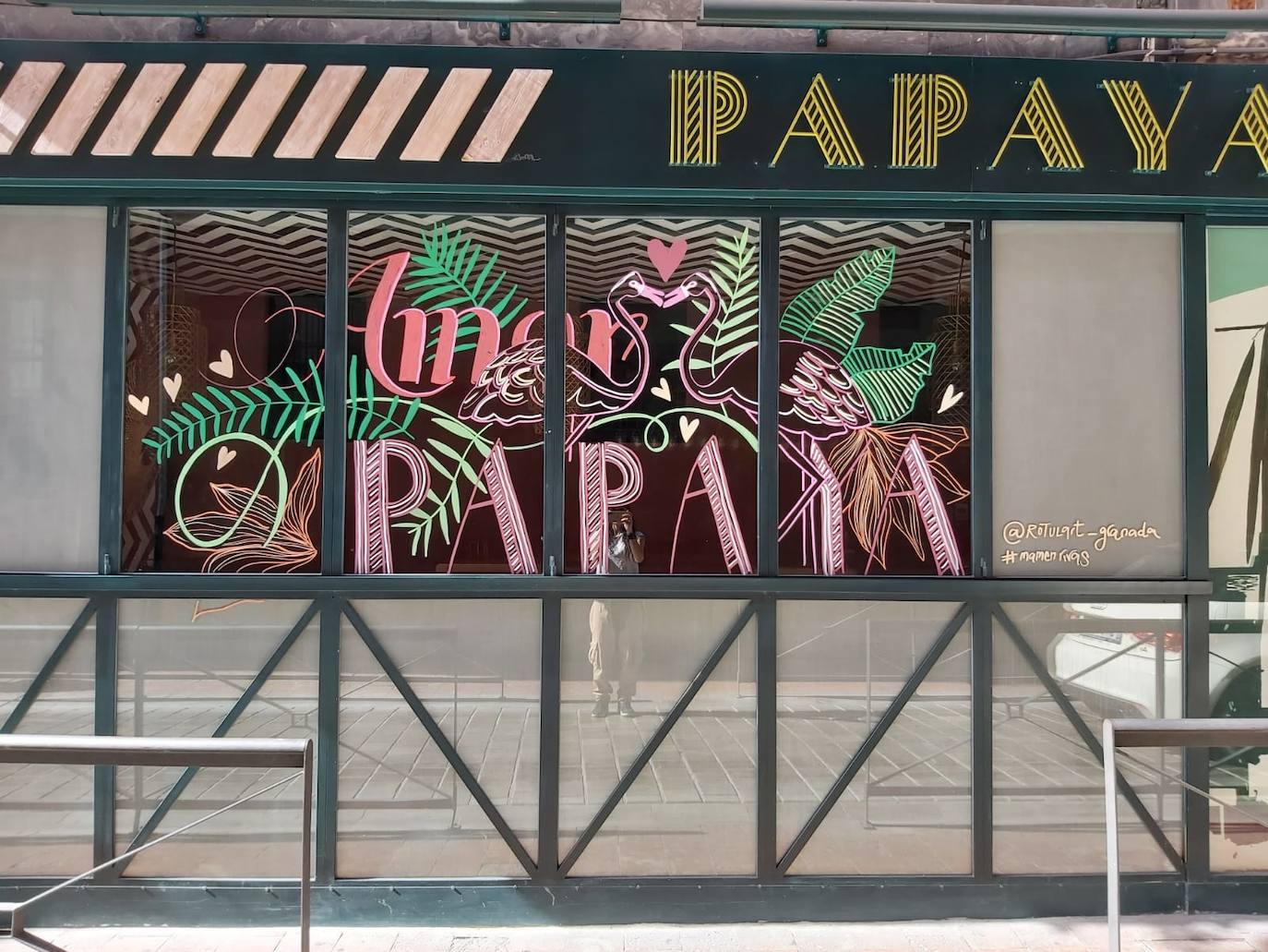 Fotos: Escaparates con rotulador de Mamén Rivas