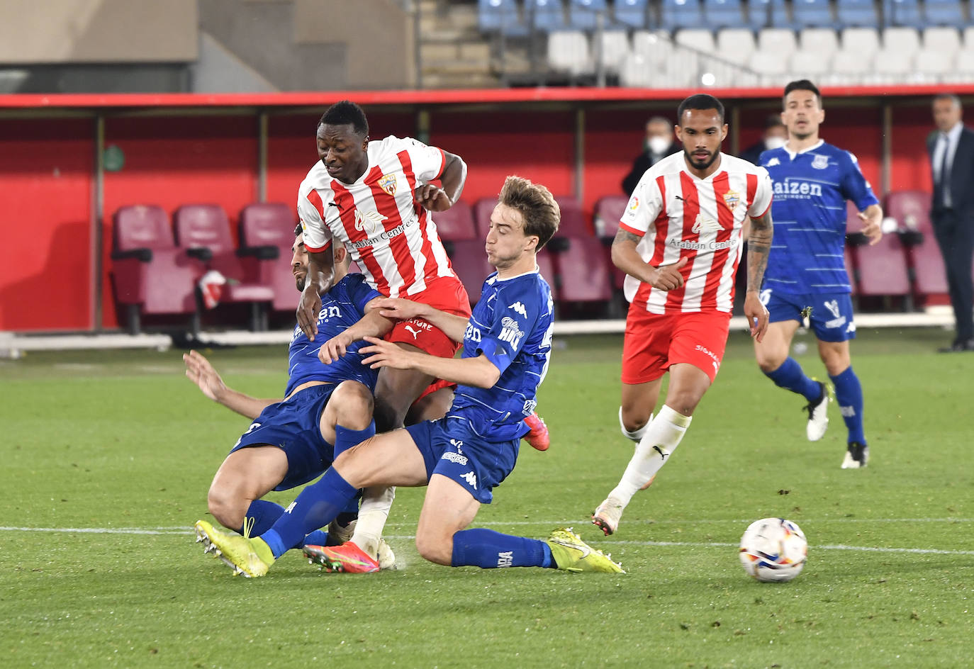 Fotos: Las mejores imágenes del UD Almería-Alcorcón